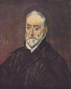 El Greco Antonio de Covarrubias y Leiva oil